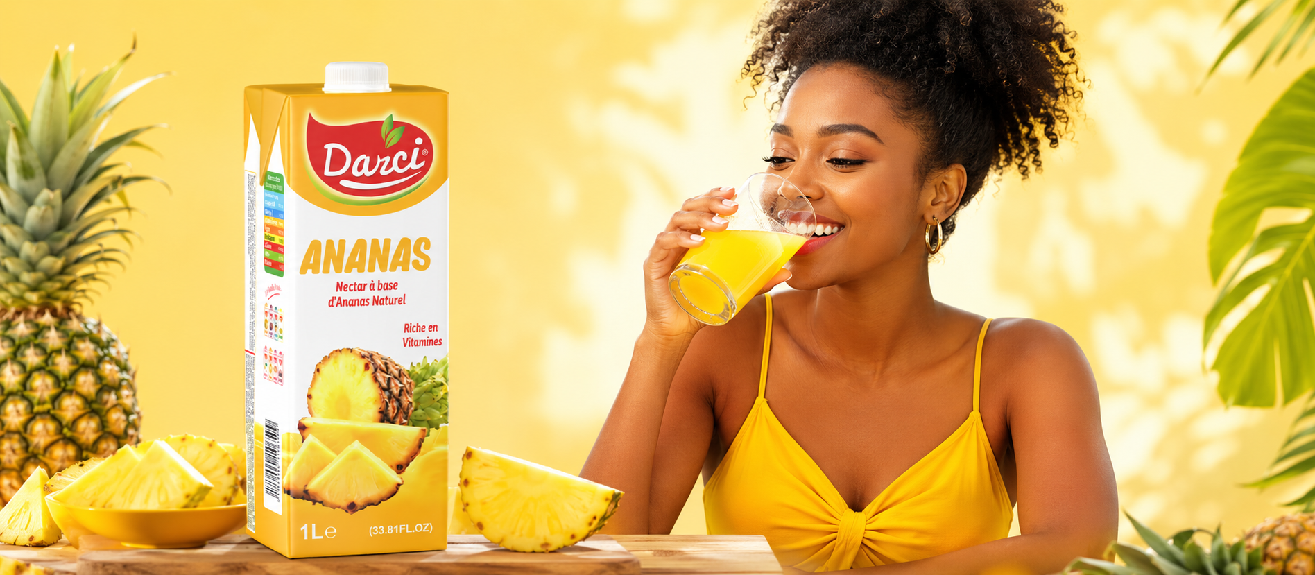 Darci — gamme complète de jus et nectars de fruits