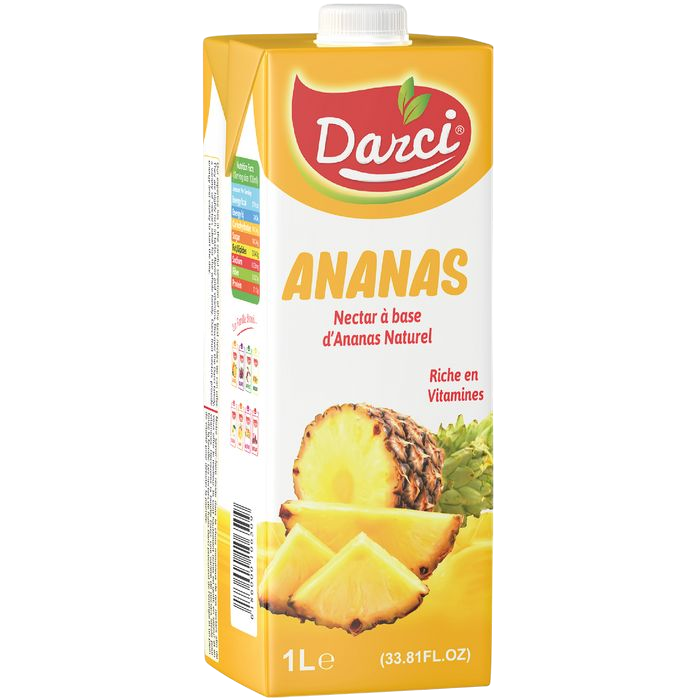 Darci - Nectar à base d'Ananas Naturel - 1L