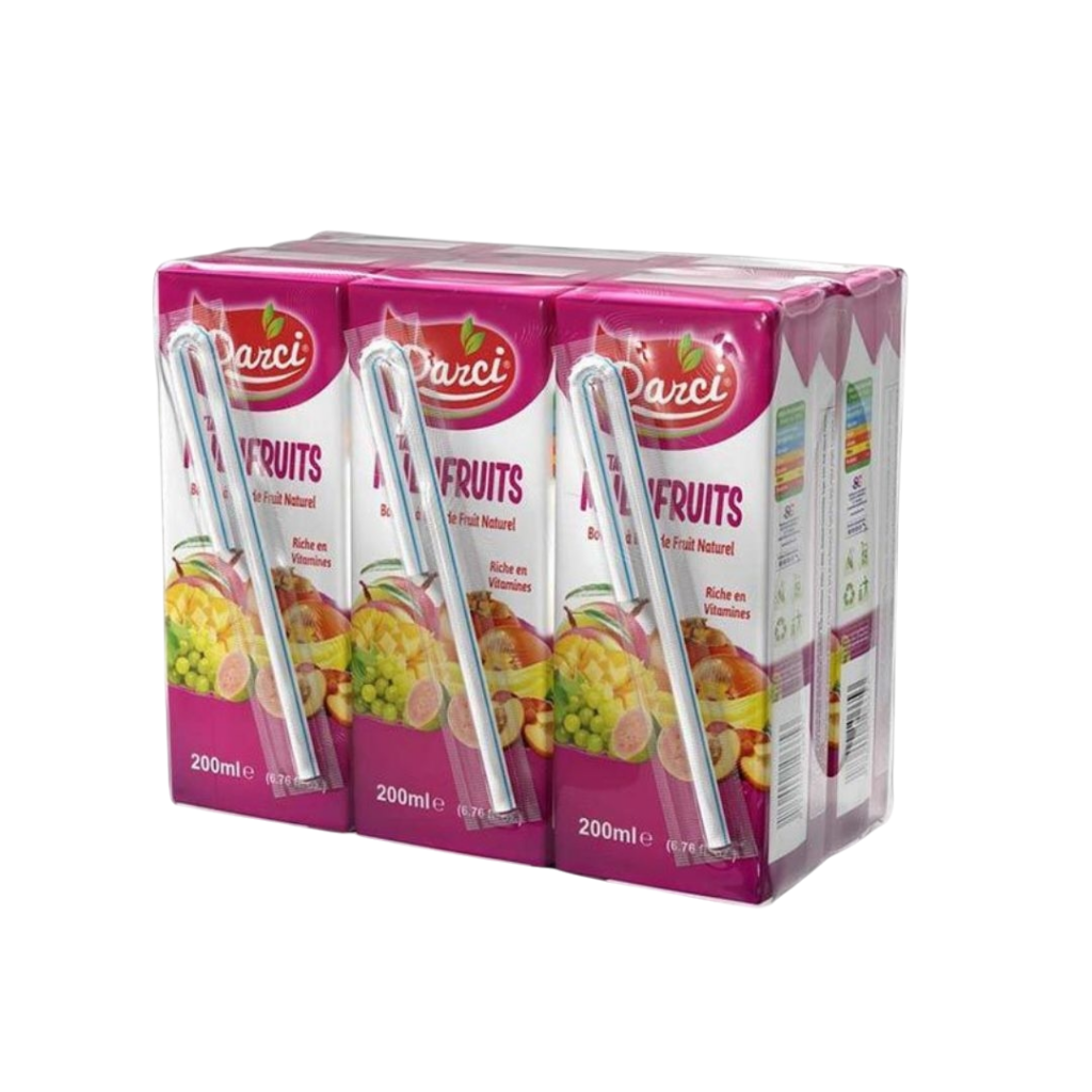 Darci - Cocktail Multifruits - Boisson à Base de Fruits Naturels - 200ML