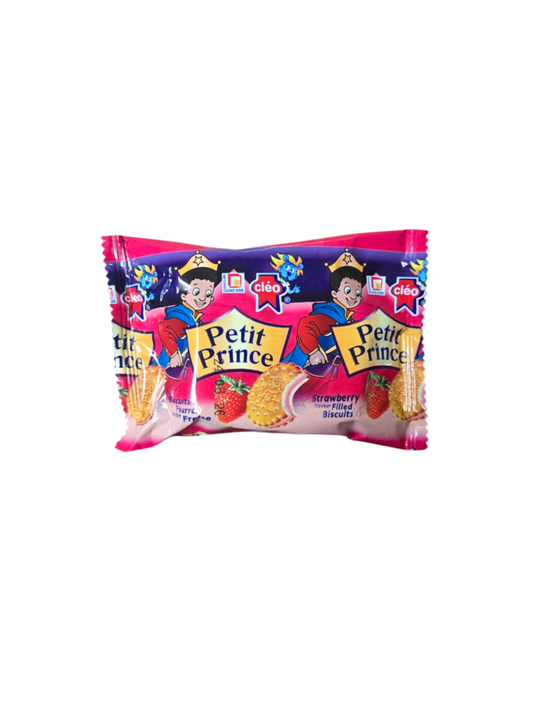 Cléo - Petit Prince - Biscuits Fourrés à la Fraise - 35G