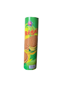 Cléo - Régal - Biscuits Fourrés Goût Banane - 140G