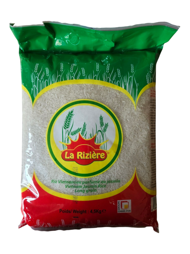 La Rizière - Riz Vietnamien Parfumé au Jasmin - 4,5 kg