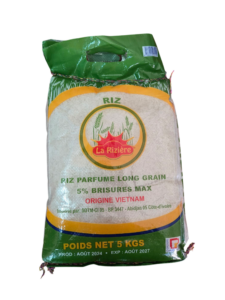 La Rizière - Riz Parfumé Long Grain 5% Brisures Max - 5 kg