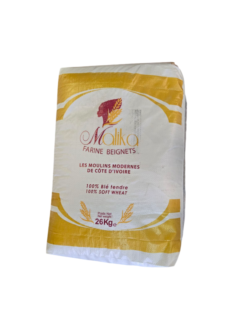 Malika - Farine Beignets 100% Blé Tendre - 26 kg