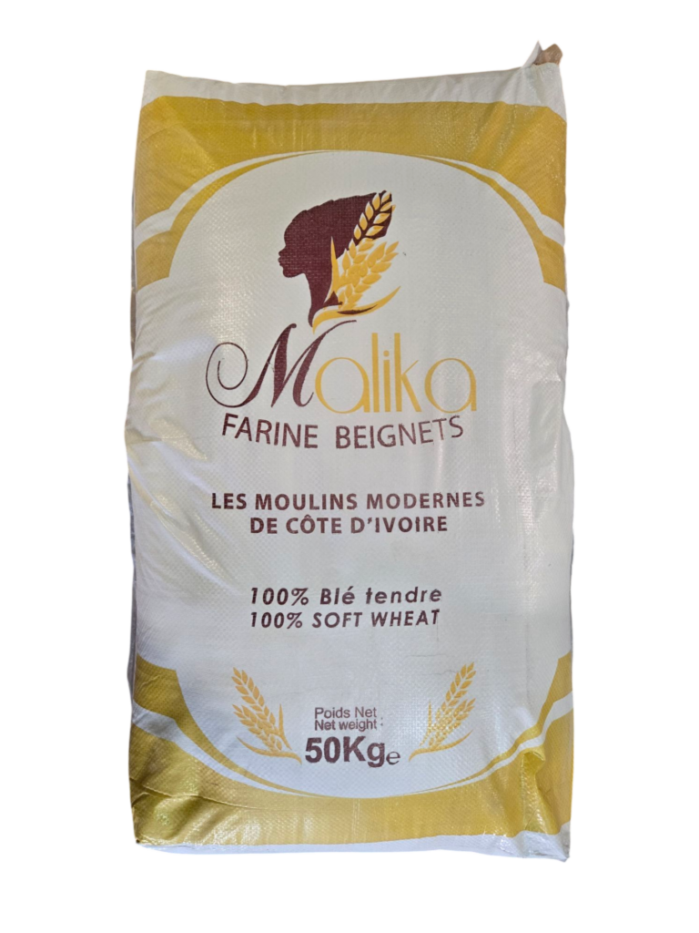 Malika - Farine Beignets 100% Blé Tendre - 50 kg